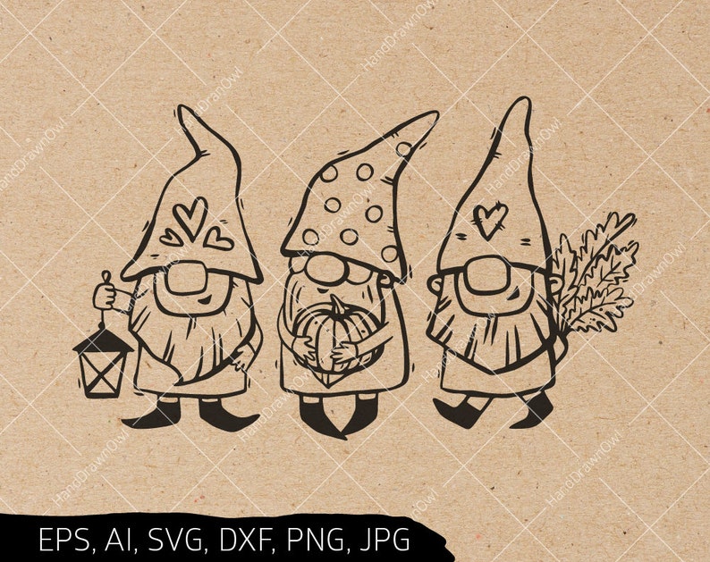 Download Fall gnome svg Cute Gnomes svg Gnome clipart Scandinavian ...