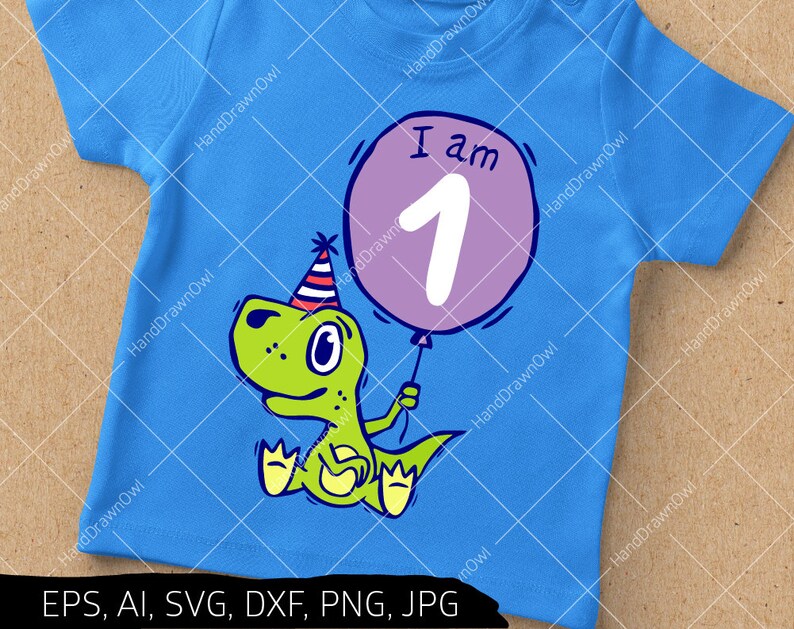 Download 1st Birthday Dinosaur svg First birthday svg Im one svg | Etsy
