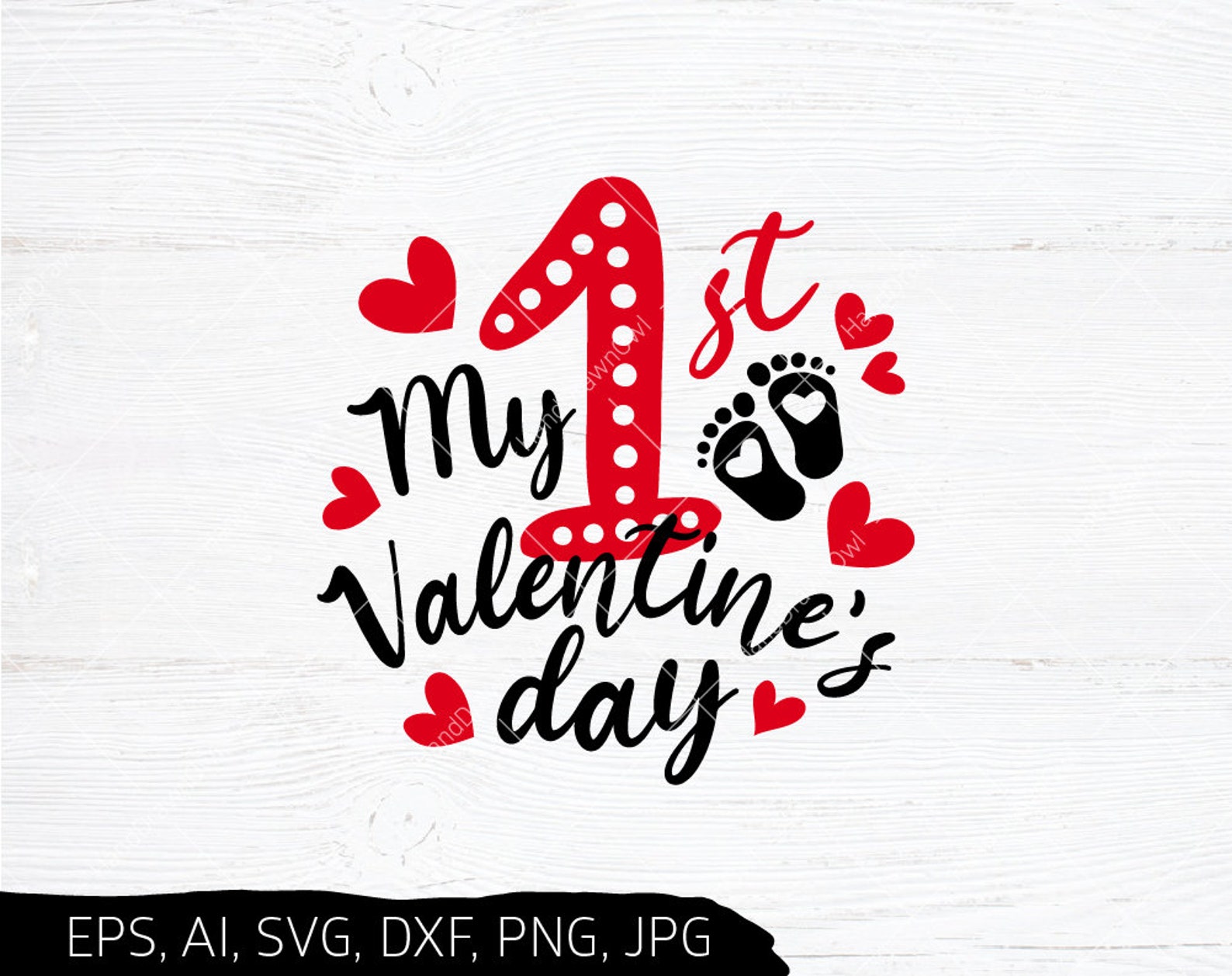 My 1st valentine svg My first Valentines Day svg Sweet baby | Etsy
