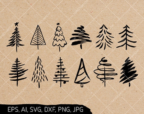 Download Christmas Tree Svg Files For Cricut Svg Christmas Tree Etsy