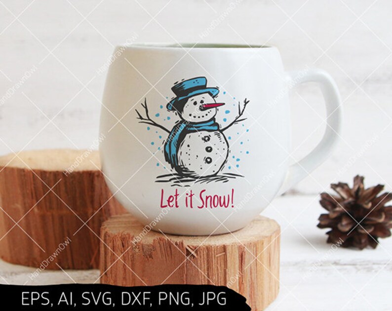 Download Snowman face svg Let it Snow Snowman svg files for Cricut ...