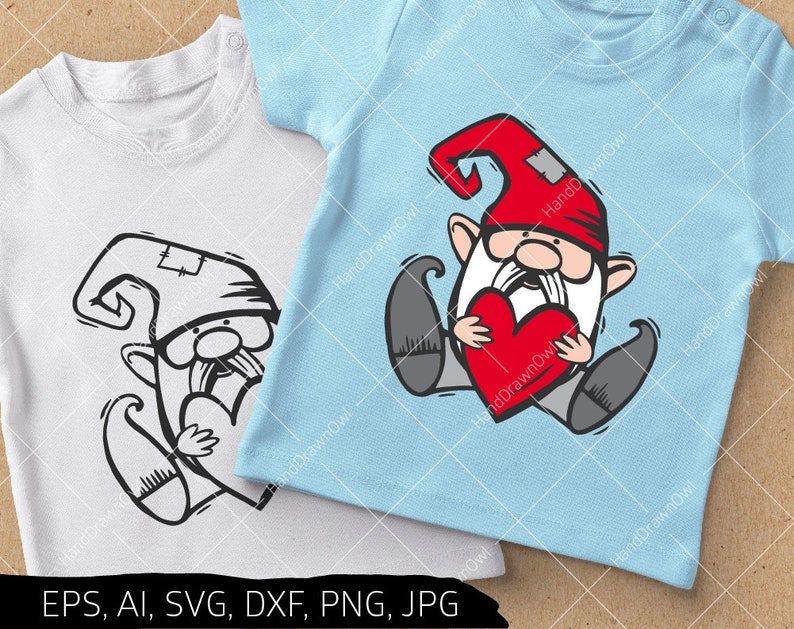 Download Valentine gnome svg Cute Gnomes svg Scandinavian gnome ...