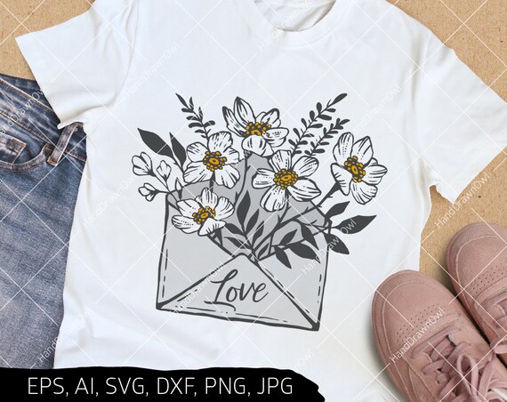 Roses Clipart Wildflower Svg Floral Svg Flowers Svg Roses Etsy