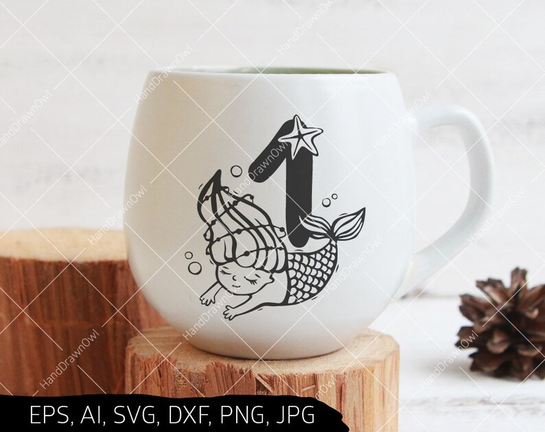 Free Free 110 Mermaid 1St Birthday Svg SVG PNG EPS DXF File