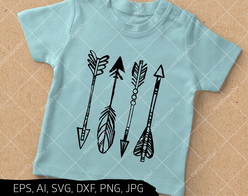 Download Feather Arrow svg file for cricut Tribal arrow svg Boho ...