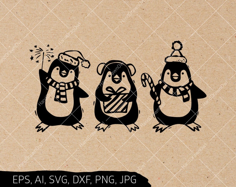 Download Christmas Penguin svg Merry Christmas svg files for Cricut ...