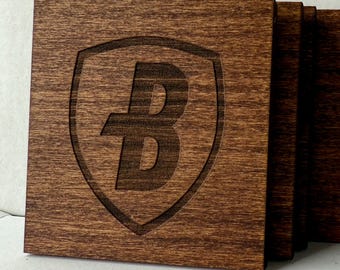 Bluecoats Drum & Bugle Corps DCI - Wooden Coasters Set of 4