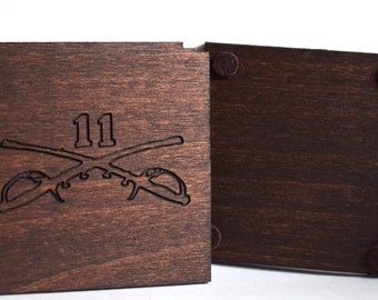 Troopers Drum & Bugle Corps DCI - Wooden Coasters Set of 4