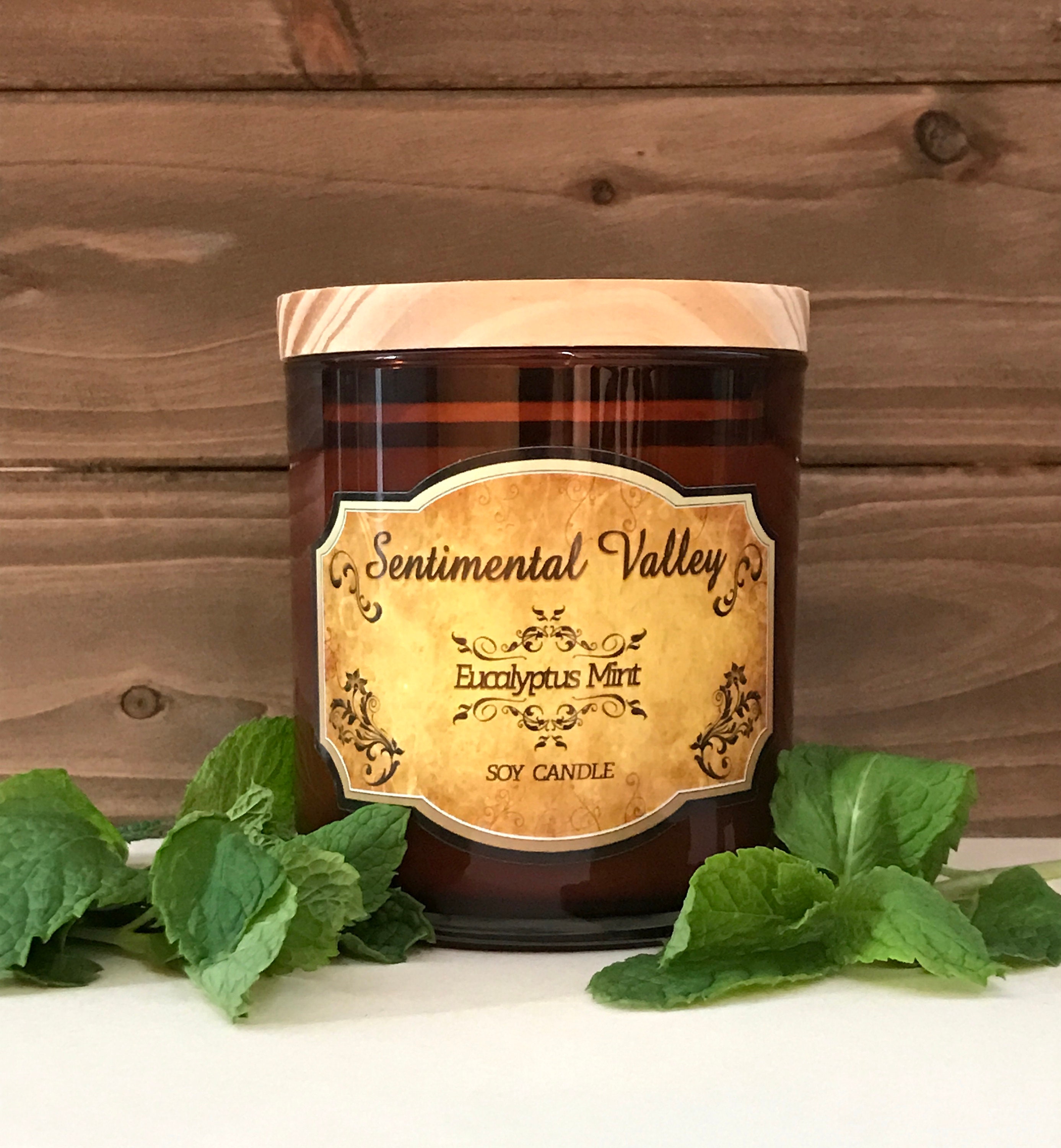 Eucalyptus Mint Soy Candle Eucalyptus Mint Candle Mint - Etsy