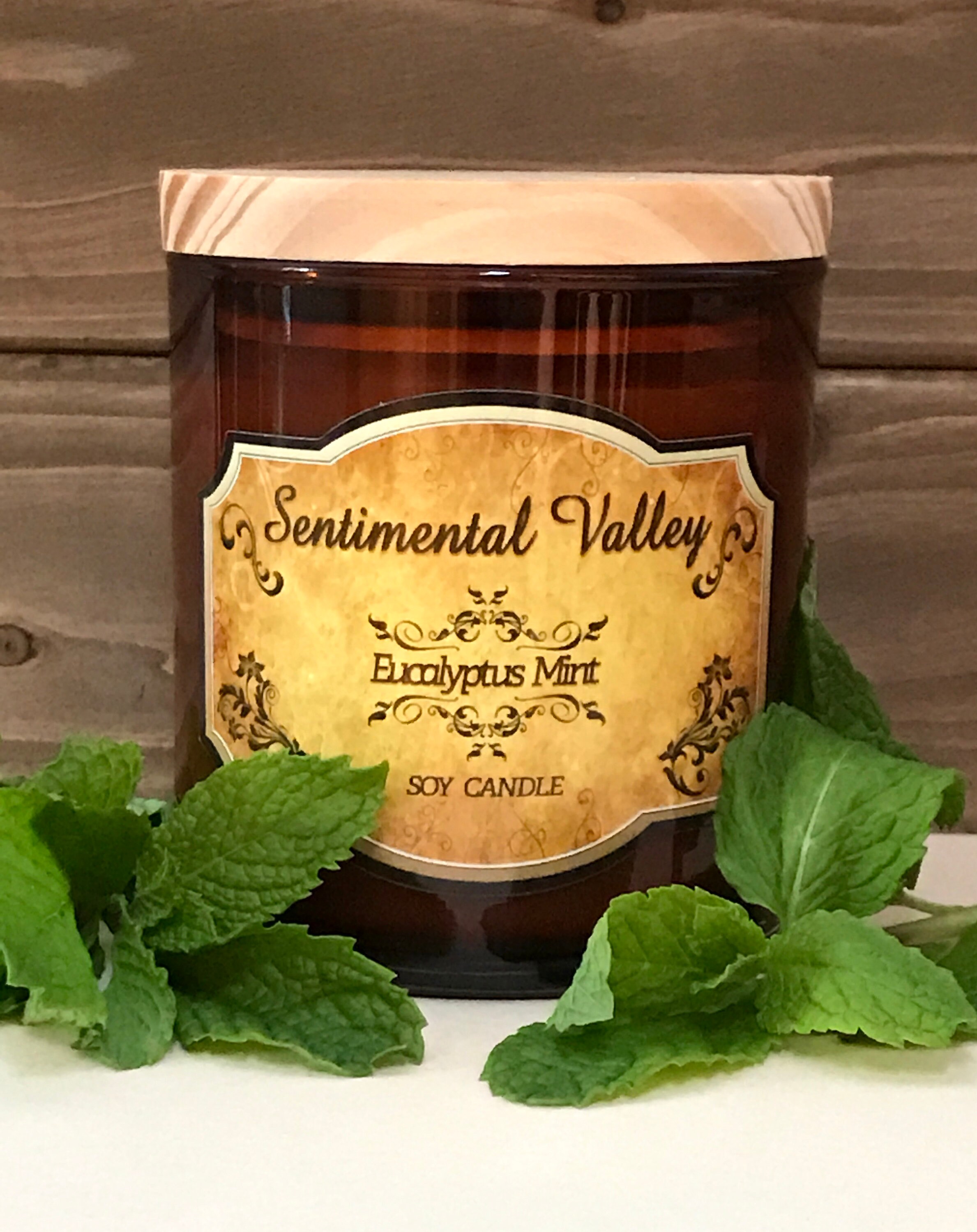 Eucalyptus Mint Soy Candle Eucalyptus Mint Candle Mint - Etsy