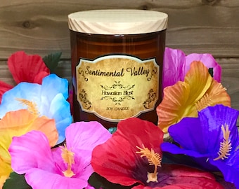 Hawaiian Blast Soy Candle, Hawaiian Blast Candle, Tropical Candle, Hawaiian Candle, Floral Candle, Fruit Candle, Summer Candle, Gift for Her