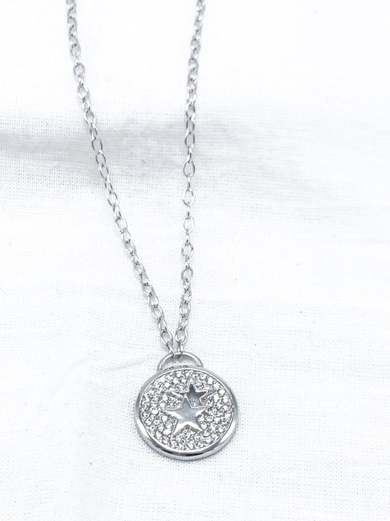 Sterling Silver Star Pendant and Chain - image 4