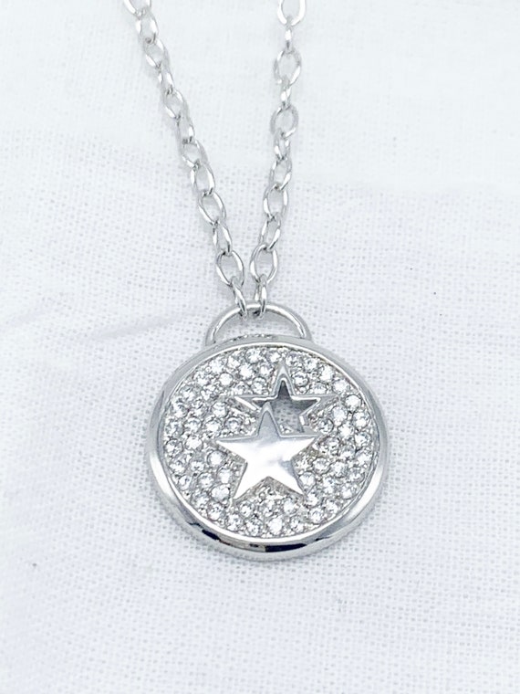 Sterling Silver Star Pendant and Chain - image 6