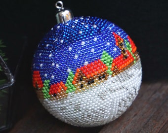 christmas ornaments / christmas ball /  handmade toy for a Christmas tree