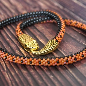 Snake necklace / snake bracelet / ouroboro necklace