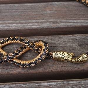 Ouroboros Necklace Snake Necklace for Women Snake Choker - Etsy