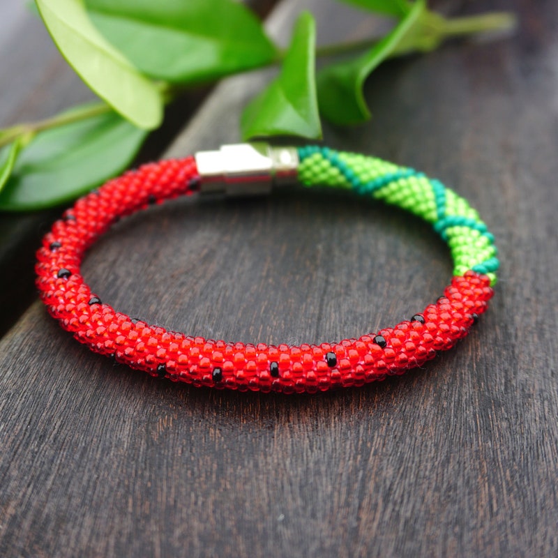Croatia Bracelet in Watermelon Mix main image 0