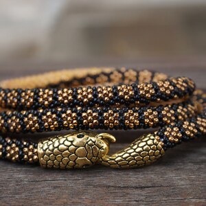 snake bracelet  - snake necklace