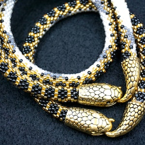 snake necklace / snake bracelet / snake choker / ouroboro necklace / snake jewelry