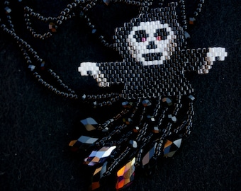 witch necklace - halloween jewelry