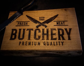 Very nice ash cutting board fully customizable