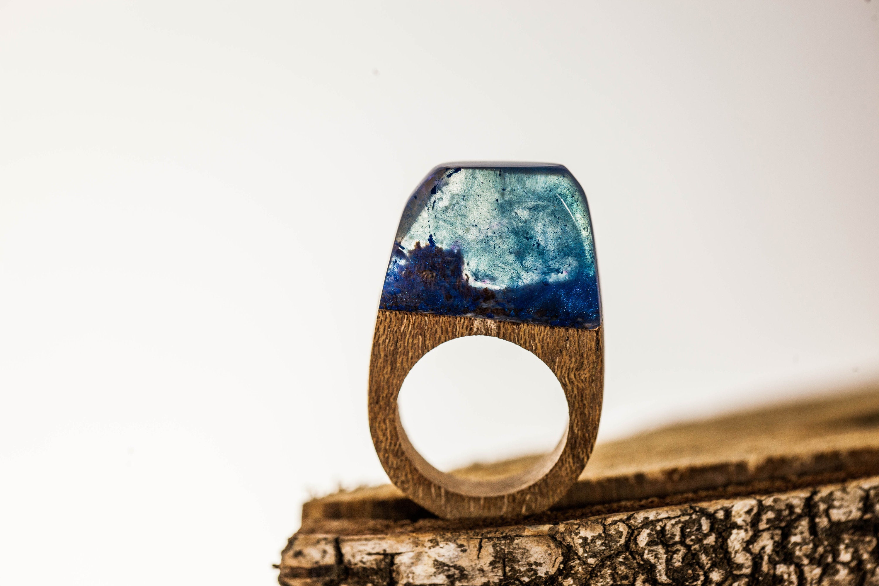 Boeycjr Resin Wood Ring Men Ring Fashion Jewelry Mood Ring Handmade Magic Wood  Rings For Women Gift Anillo Anneau - Rings - AliExpress
