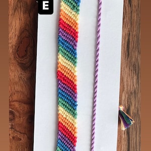 Rainbow collection Friendship Bracelets, String Bracelets, teen gifts, FREE shipping image 6