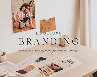 Deluxe Branding Kit | Website Branding Kit | Brand Identity | Marketing Kit | Custom Logos | Brand Board