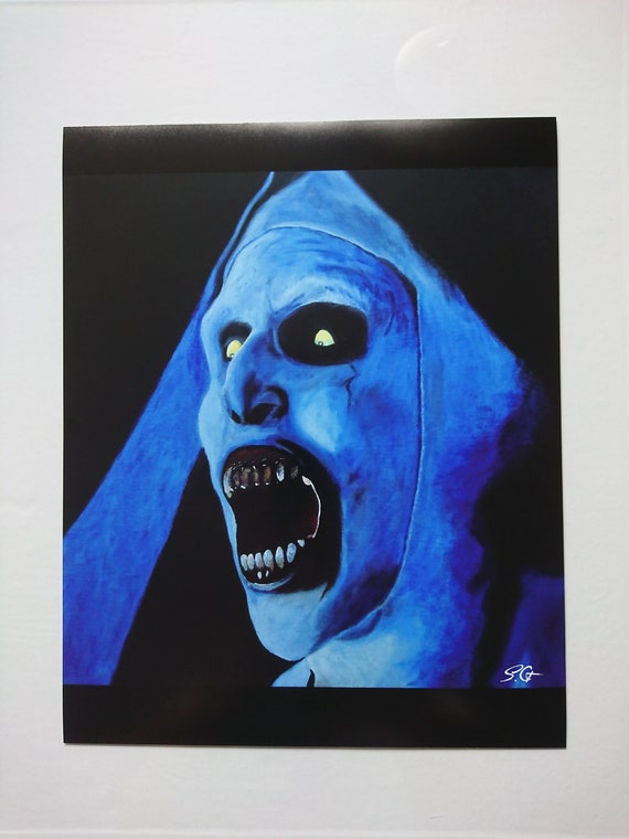 Valak Poster 279x356cm Conjuring 2 Damon Horrorfilm Etsy