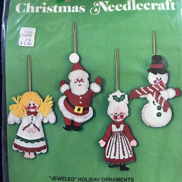 Bucilla Christmas Needlecraft  Ornaments