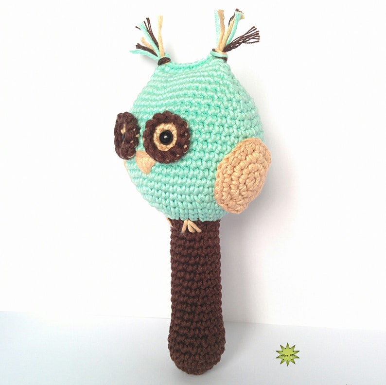 Two Patterns Owl Rattle Crochet Pattern Owl Lovey Crochet Etsy