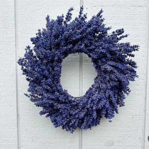 12” Handmade English  Lavender Wreath