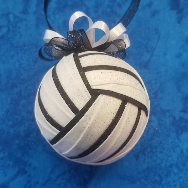 Volleyball Fabric Ornament