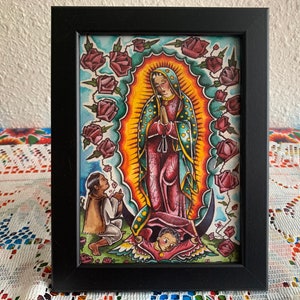 Virgin of Guadalupe Virgen de Guadalupe Tonantzin La Guadalupana Juan Diego Mexican Patron Saint Icon