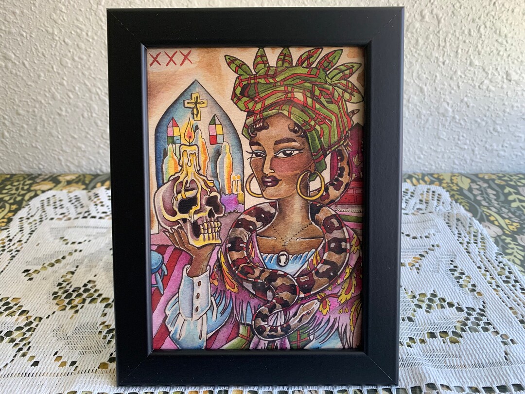 Marie Laveau New Orleans NOLA Voodoo Queen Witch Bruja Sorceress Creole ...