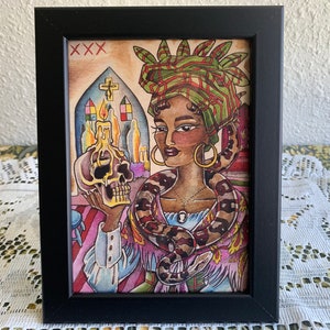 Marie Laveau New Orleans NOLA Voodoo Queen Witch Bruja Sorceress Creole Icon