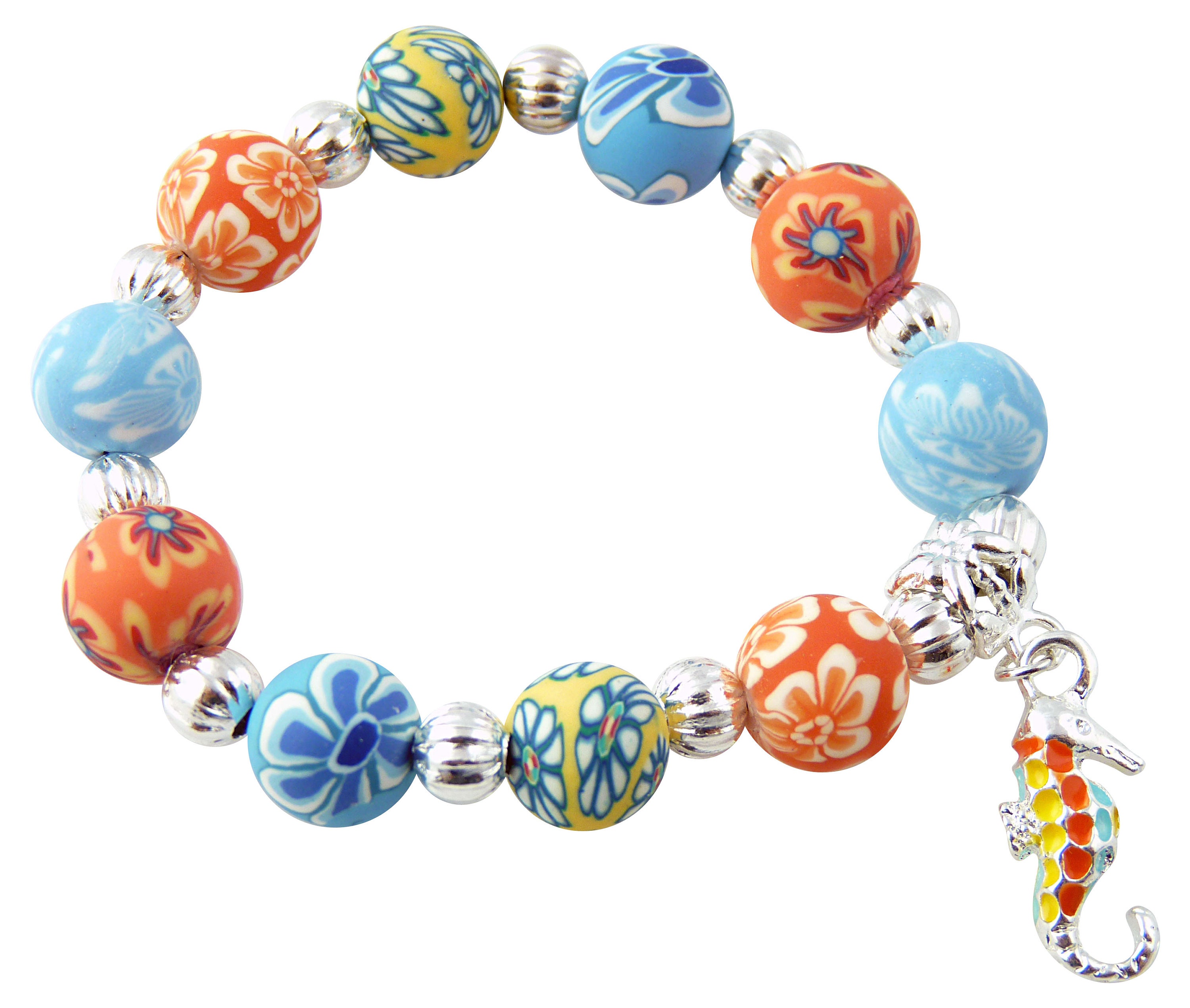 Little Girls Seahorse Stretch Bracelet /Little Girls Bracelet/ Etsy