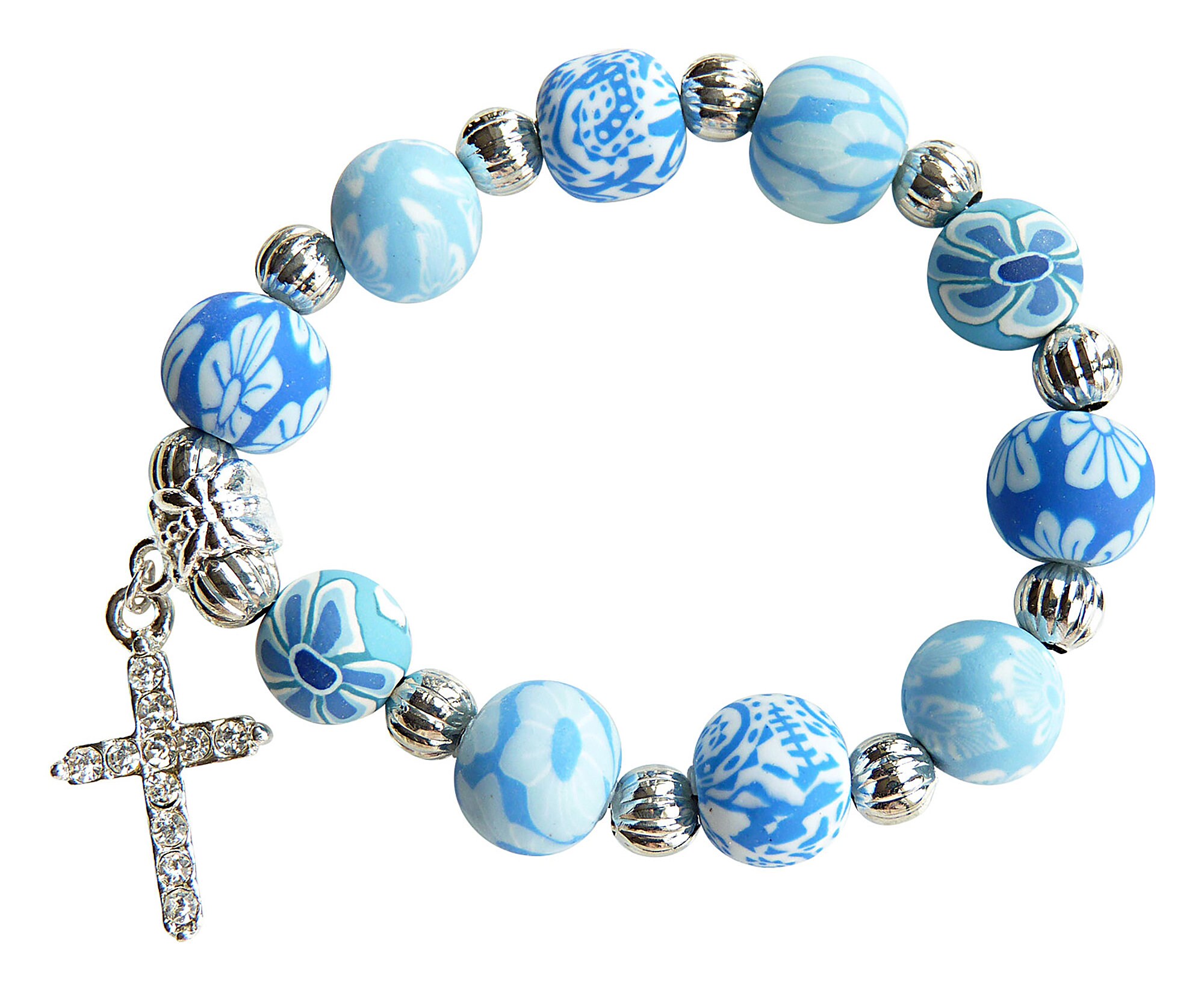 Little Girls Cross Bracelet/first Communion Bracelet/girls Etsy