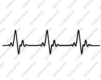 Download Heartbeat SVG Nurse SVG Doctor SVG Healthcare Svg | Etsy