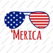 Merica SVG, Fourth of July SVG, 4th of July Svg, Patriotic SVG, America Svg, Svg Files, Cricut Files, Silhouette Files