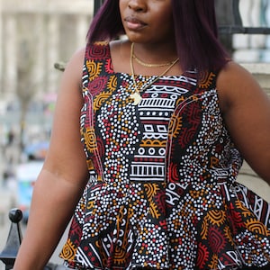 Fancy kitenge cheap tops