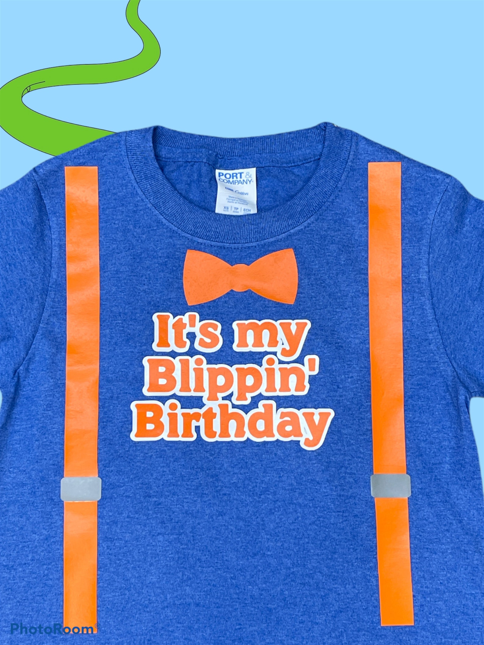 Toddler Blippi inspired Shirt Customizable Adult Sizes too Etsy