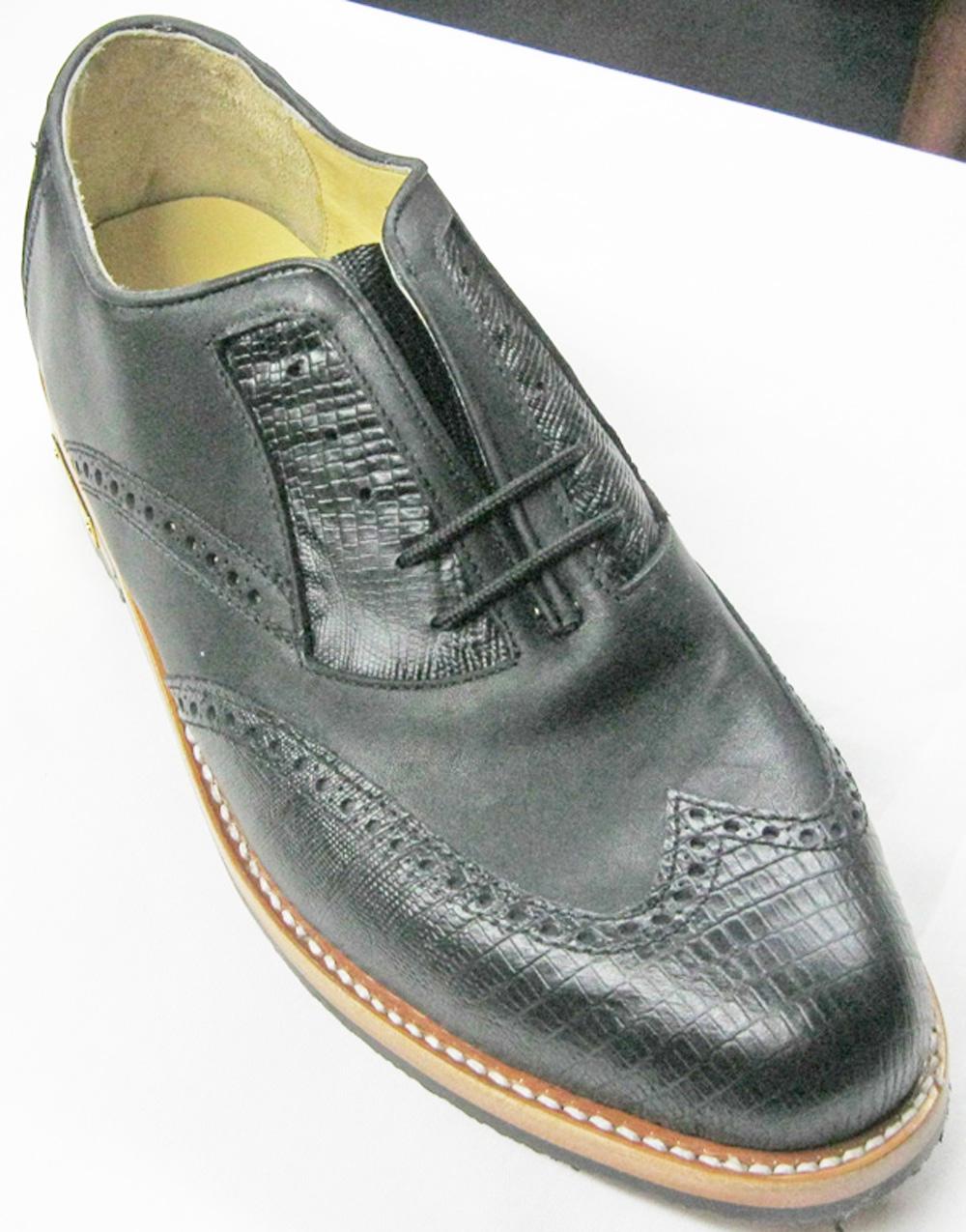 Gold toe Golf shoes/ Classic Leather Golf shoes