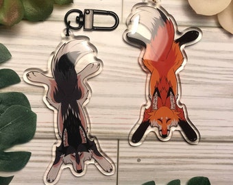 Wolf & Fox charms