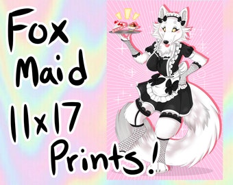 Fox Maid Prints