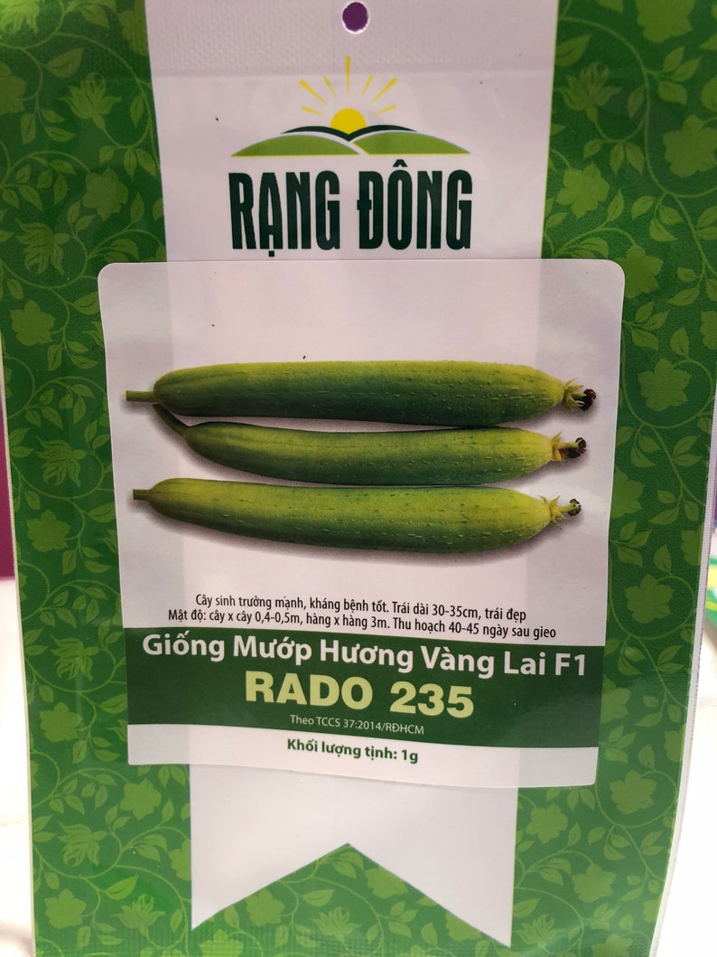 Muop huong Luffa aegyptiaca newpackage seeds