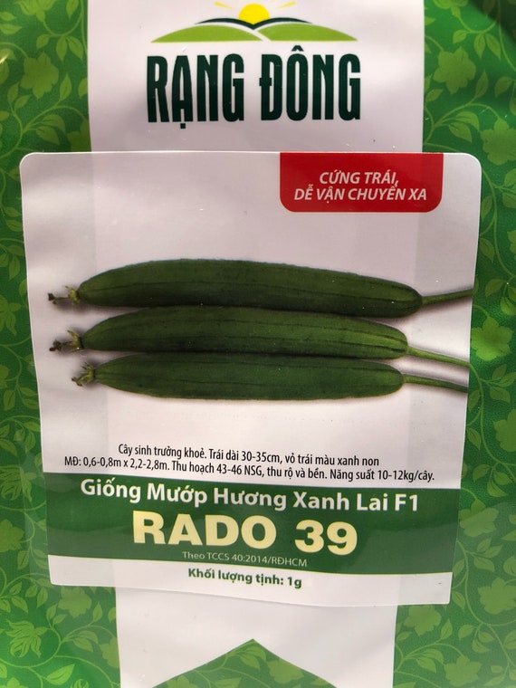 Muop huong Luffa aegyptiaca newpackage seeds
