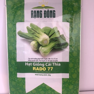 Baby pak choy ( cai thia ) 20 gram