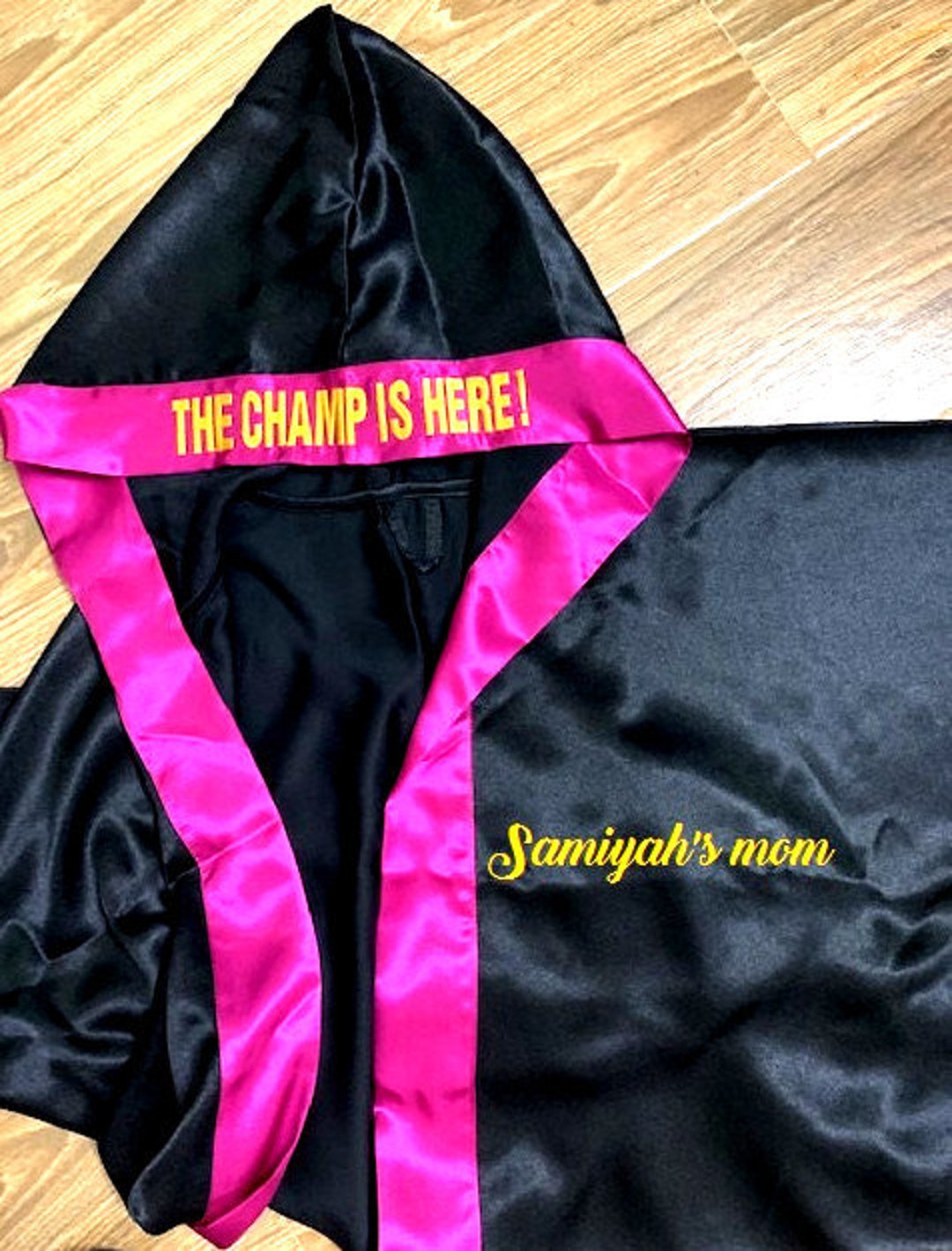 Men Boxing Silk Satin Robes, Custom Boxing Robes, Personalized Boxing