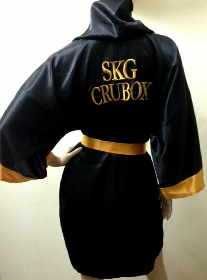 Adult Boxing Silk Satin Robes Custom Made Robes Personalized Etsy UK